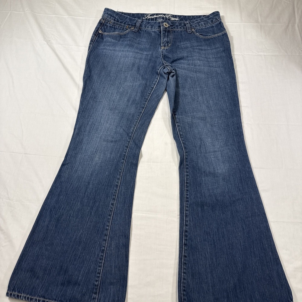 American Eagle Outfitters Blue Flare Jeans
